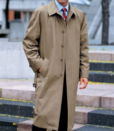 full length men's raincoats uk.